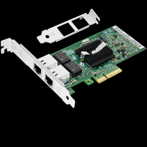 PCI-EX4 千兆双电口网卡（英特尔Intel 82571芯片）