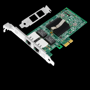 PCI-EX1 千兆双电口网卡（英特尔Intel 82575芯片）