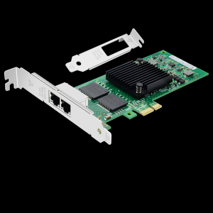 PCI-EX1 千兆双电口网卡长板（英特尔Intel I350AM2芯片）