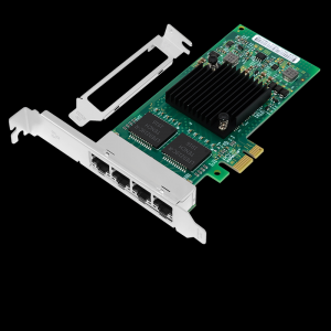 PCI-EX1 千兆四电口网卡（英特尔Intel I350AM4芯片）