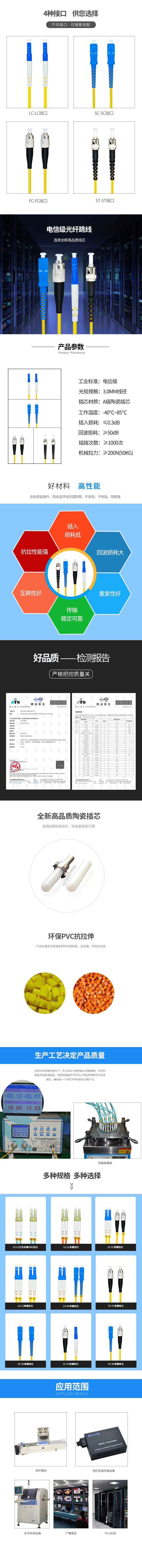 LC-LC single mode dual core jumper
