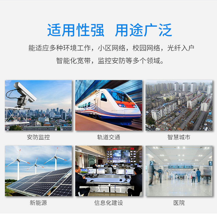 Gigabit single mode single fiber 1 optical 1 electrical + 1 optical 8 electrical fiber optic transceiver