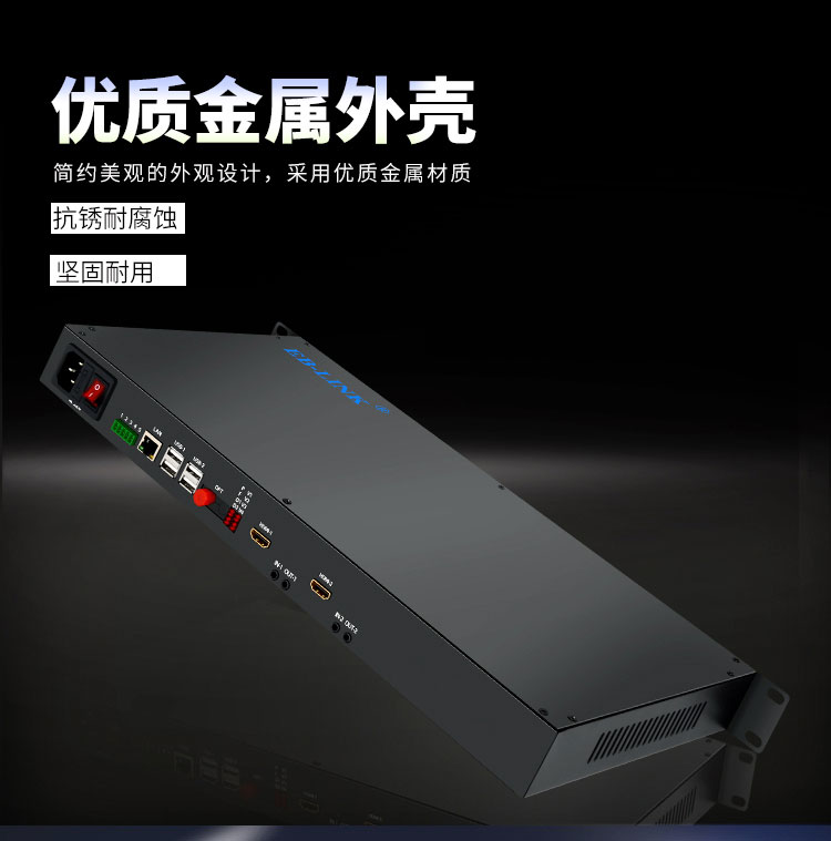 2-way HDMI+network+2-way independent two-way audio optical transceiver