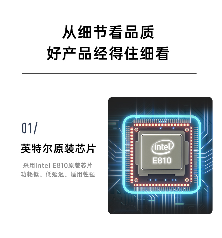 PCI-EX16 100G dual optical port fiber optic network card (Intel Intel E810 chip)