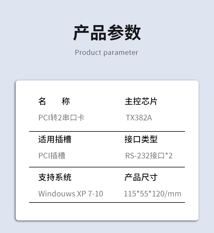 PCI serial card