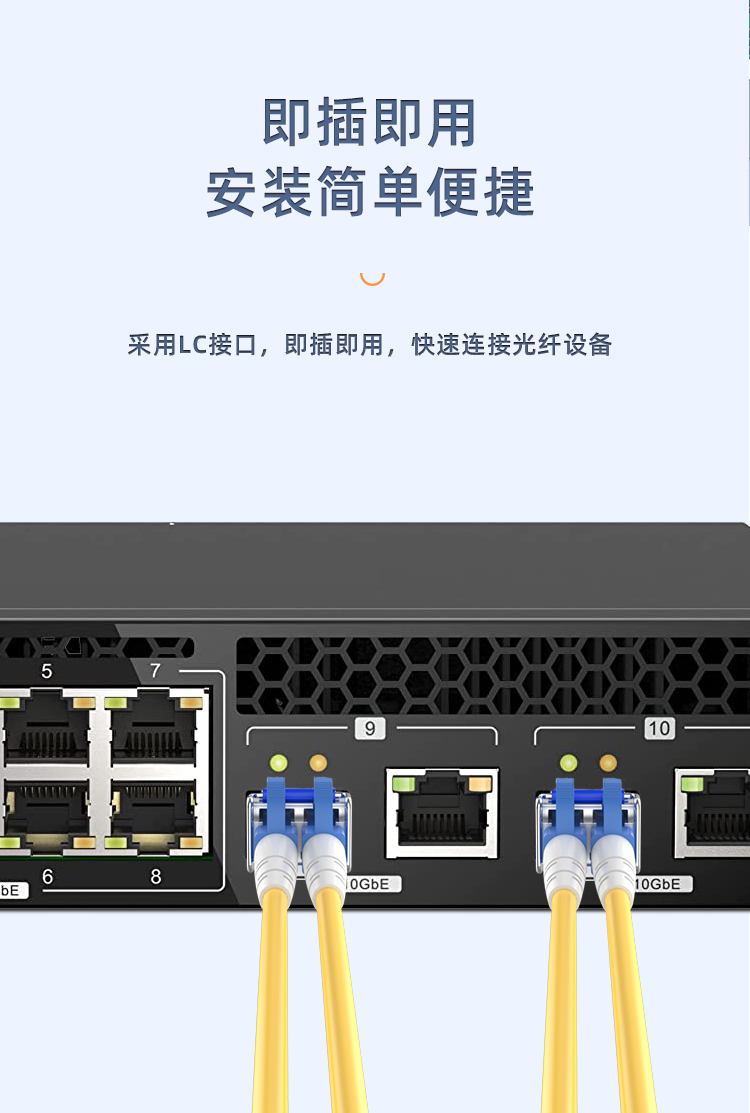 SFP+ 10G single-mode dual-fiber 40km optical module