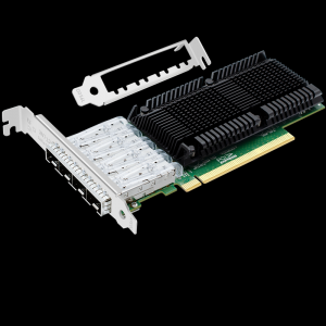 PCI-EX16 25G four-port optical fiber network card (Intel E810 chip)