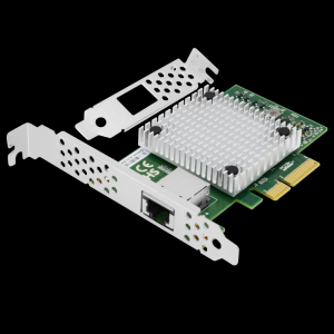 PCI-EX4 10 Gigabit single electrical port network card (Aquantia AQtion AQC107 chip)