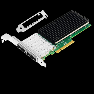 PCI-EX8 10 Gigabit Quad Optical Port Network Card (Intel XL710 Chip)