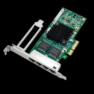 PCI-EX4 Gigabit four electrical port network card (Intel Intel I340 chip)