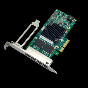 PCI-EX4 Gigabit four electrical port network card (Intel Intel I350AM4 chip)