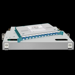 12-port 24-core LC single-mode fully equipped ODF patch panel