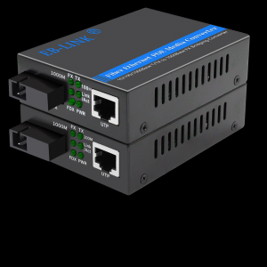 Gigabit single mode single fiber 1 optical 1 electrical POE fiber optic transceiver