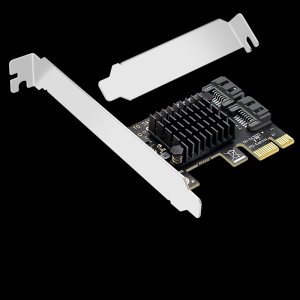PCI-E to SATA3.0 dual-port expansion card