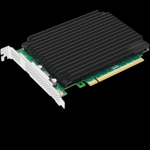 PCI-EX16 to M.2 four-port expansion card (single-sided version)