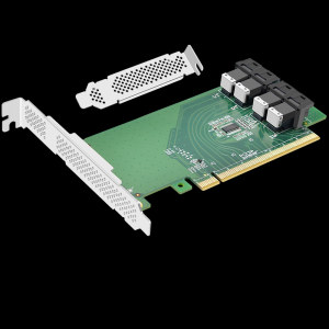 PCI-EX16 to 8643 expansion card (U.2 four ports)
