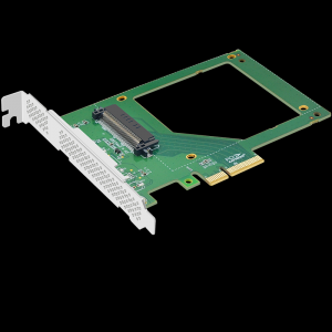 PCI-E X4 to U.3 single port expansion card